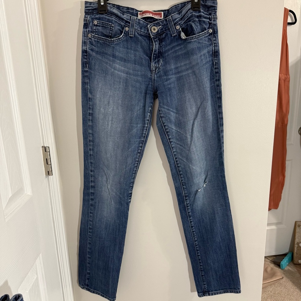 Gap Premium Skinny Women's Blue Jeans Size 8 with 29" inseam